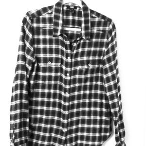 Paige denim flannel shirt